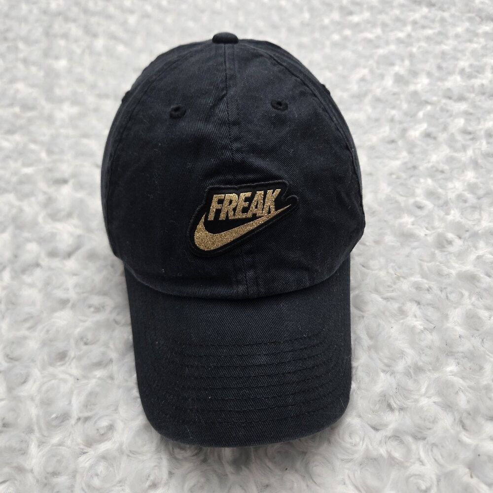 Nike Freak Strapback Baseball Hat Giannis Antetokounmpo Greek Basketball Mens OS